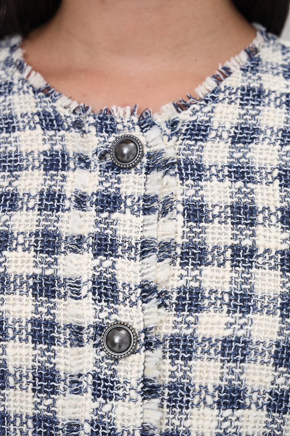 Жакет Lecomte в клетку