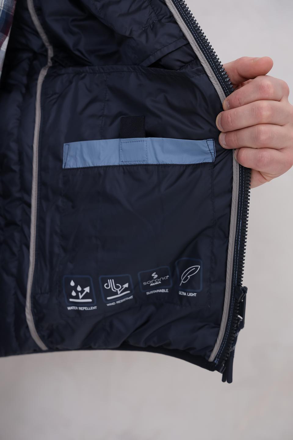 Жилет Casa Moda стеганый голубой