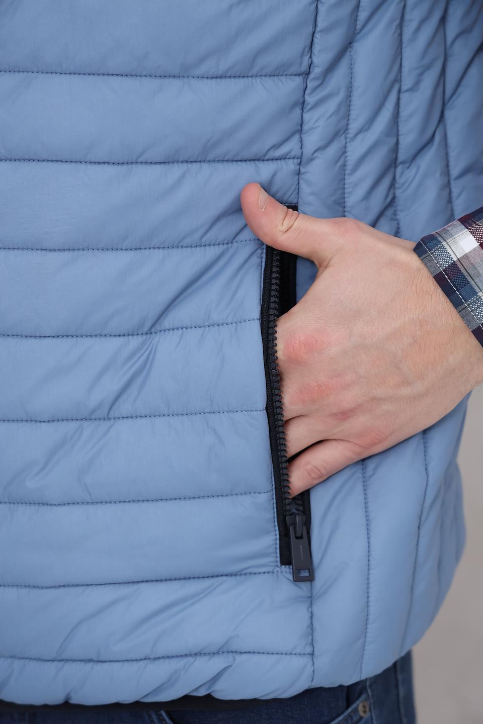 Жилет Casa Moda стеганый голубой