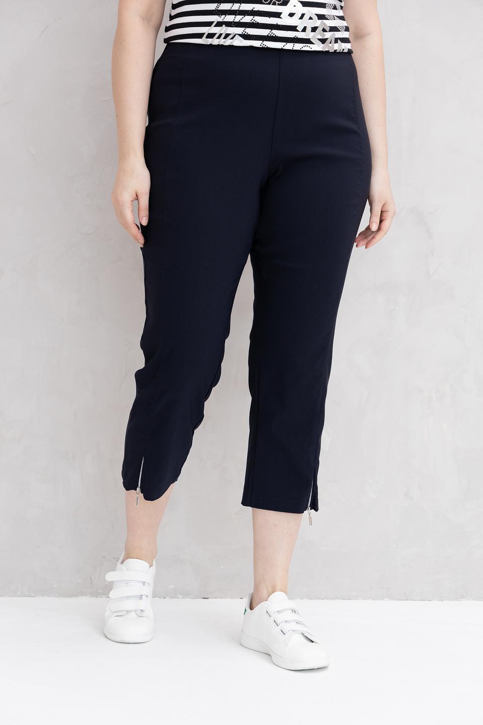 Брюки кюлоты Doris Streich темно-синие