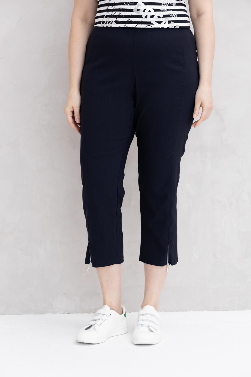 Брюки кюлоты Doris Streich темно-синие