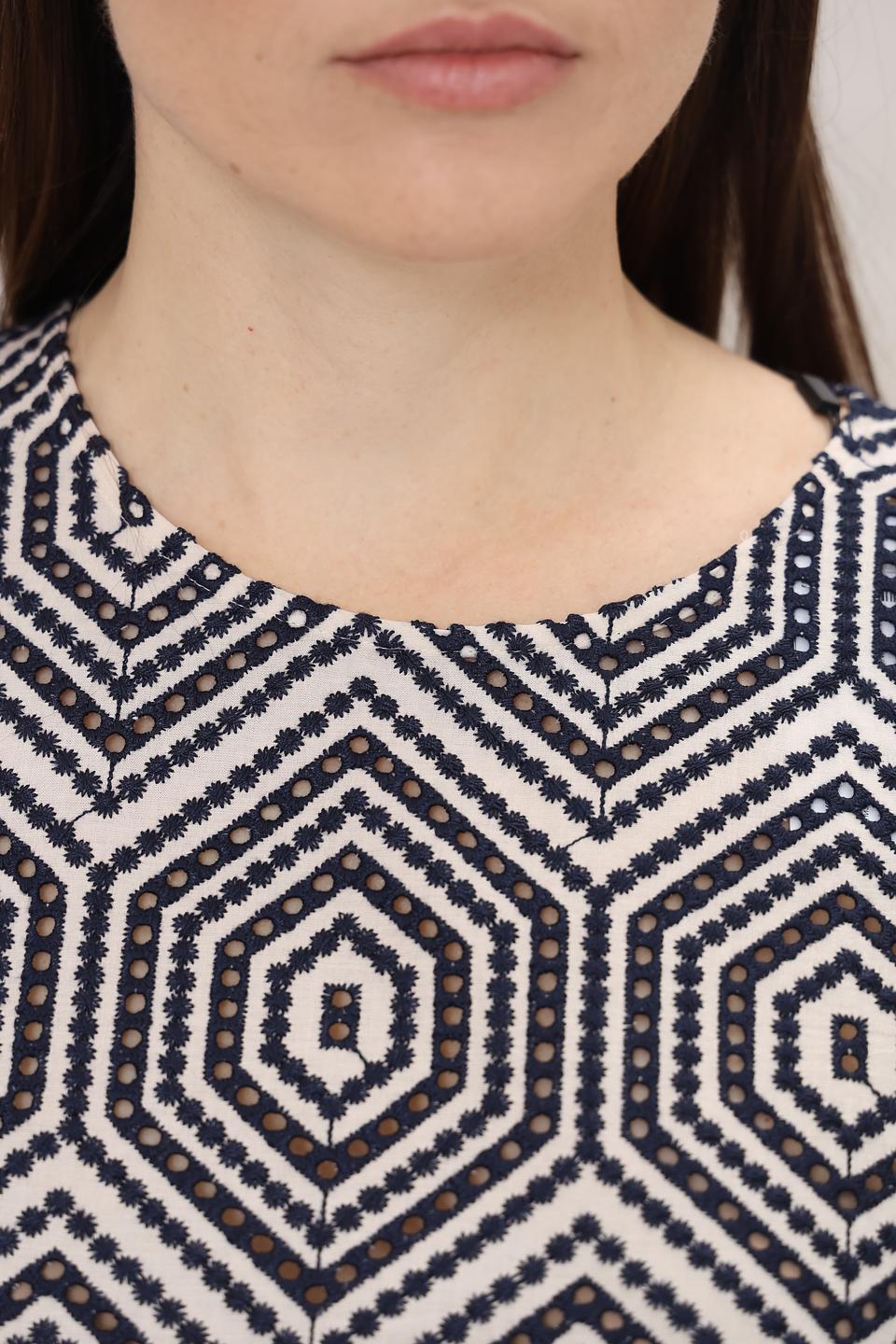 Блуза Seidensticker с геометрическим принтом