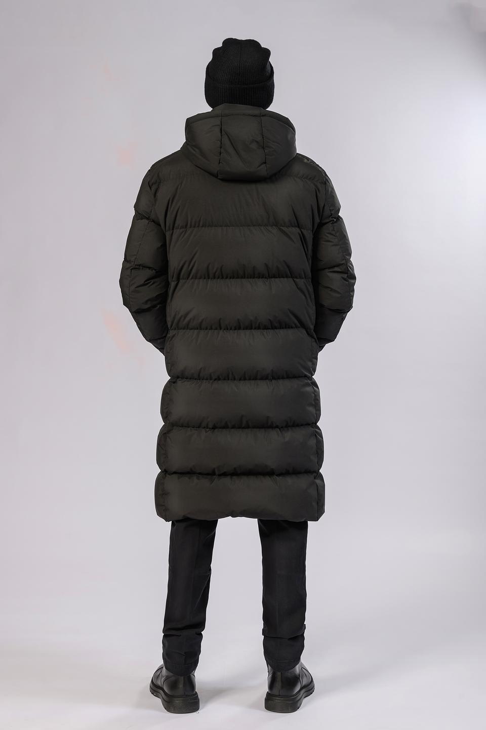 Пальто Hechter чёрное стеганое