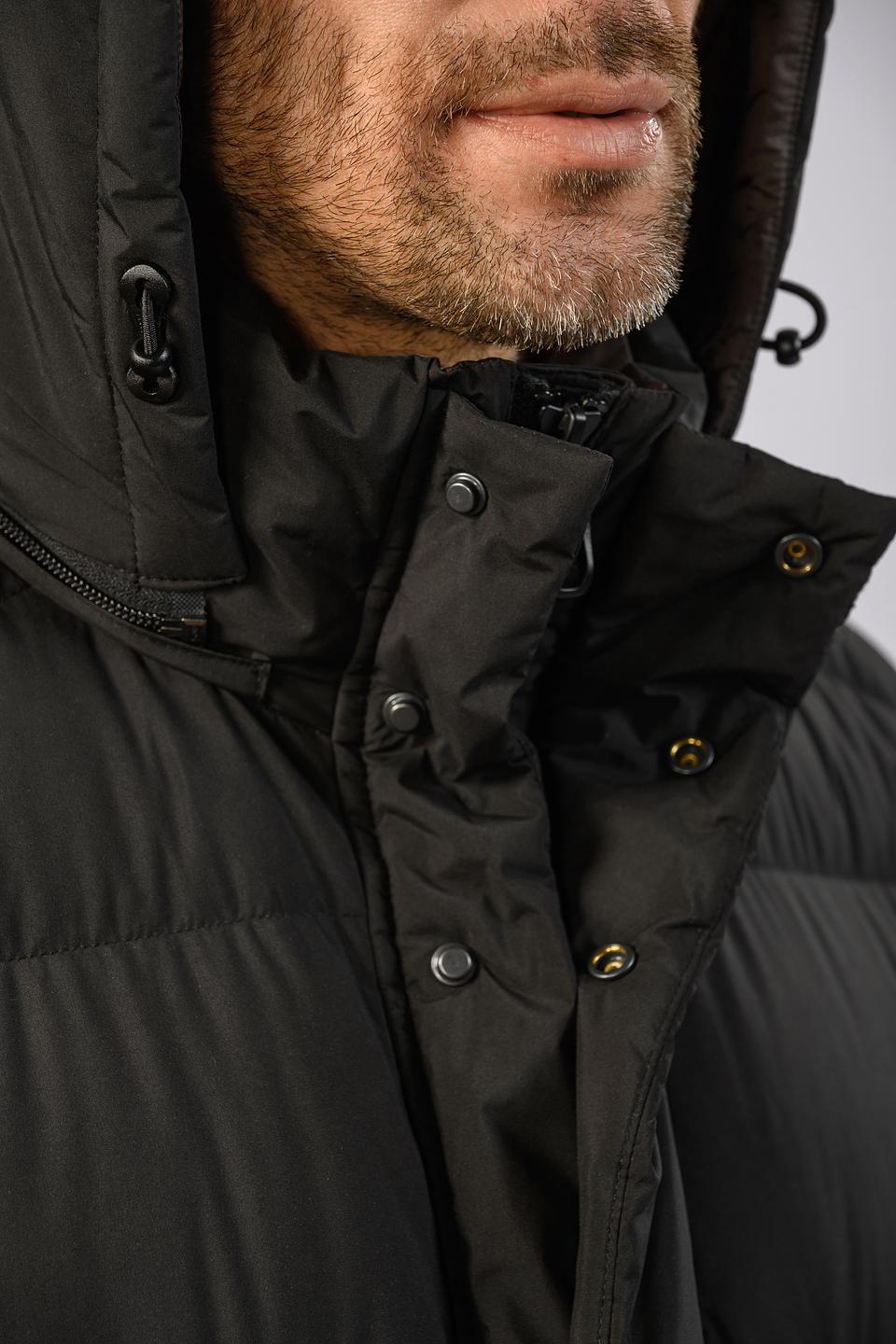 Пальто Hechter чёрное стеганое