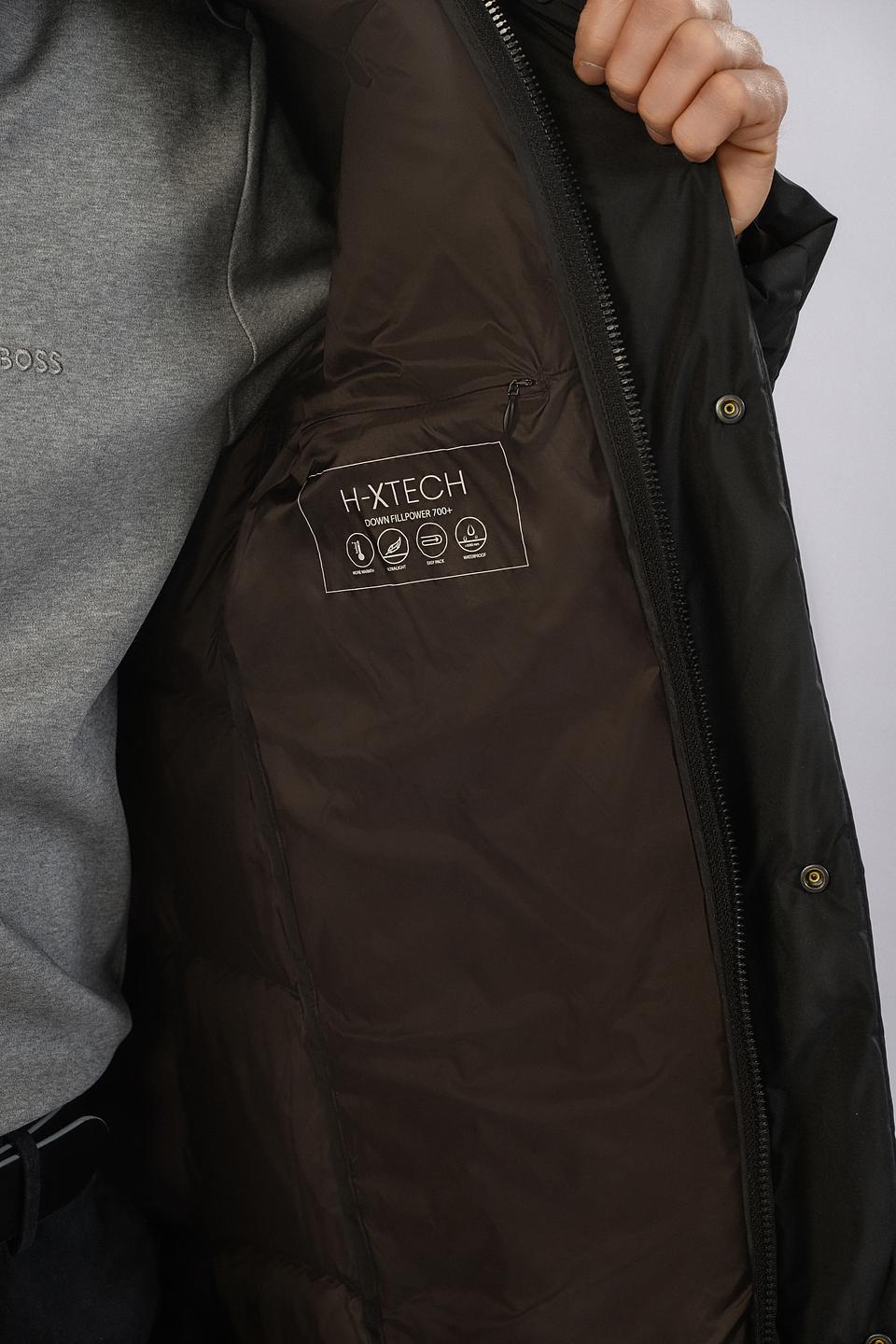 Пальто Hechter чёрное стеганое