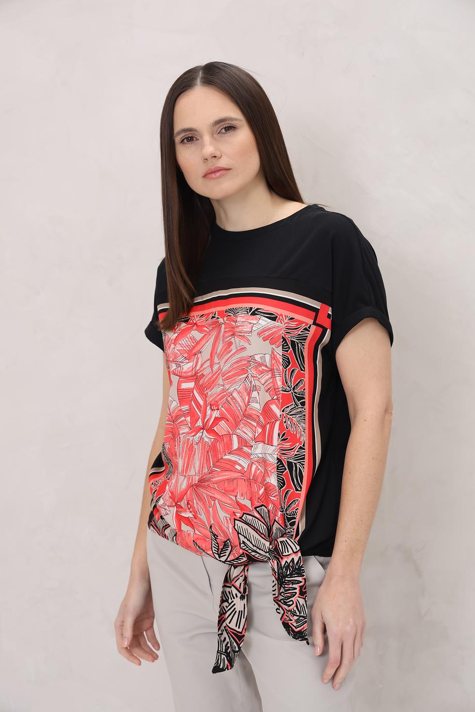 Блуза Gerry Weber с принтом кораллы