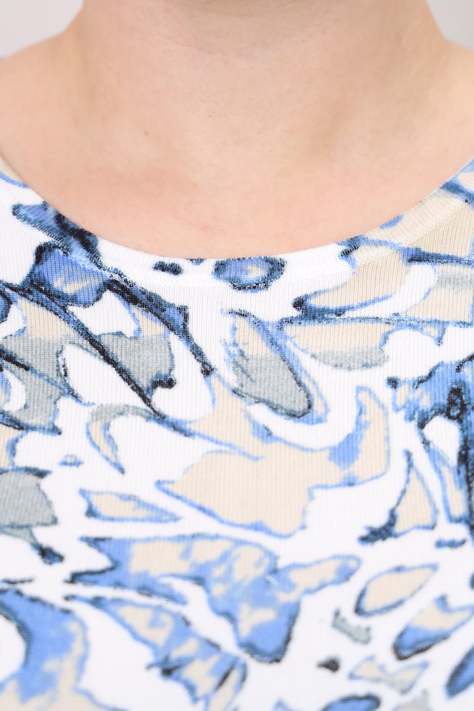 Пуловер Lebek с абстрактным рисунком