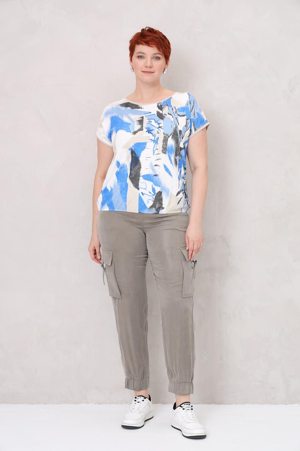 Футболка Lebek с принтом