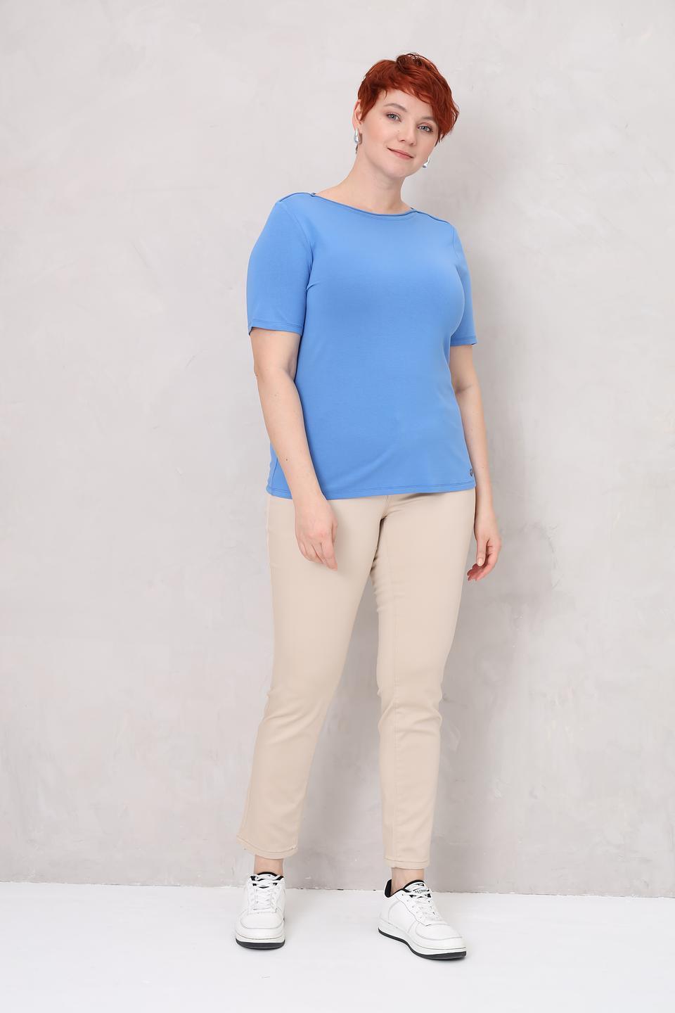 Джинсы Lebek бежевые Slim Fit