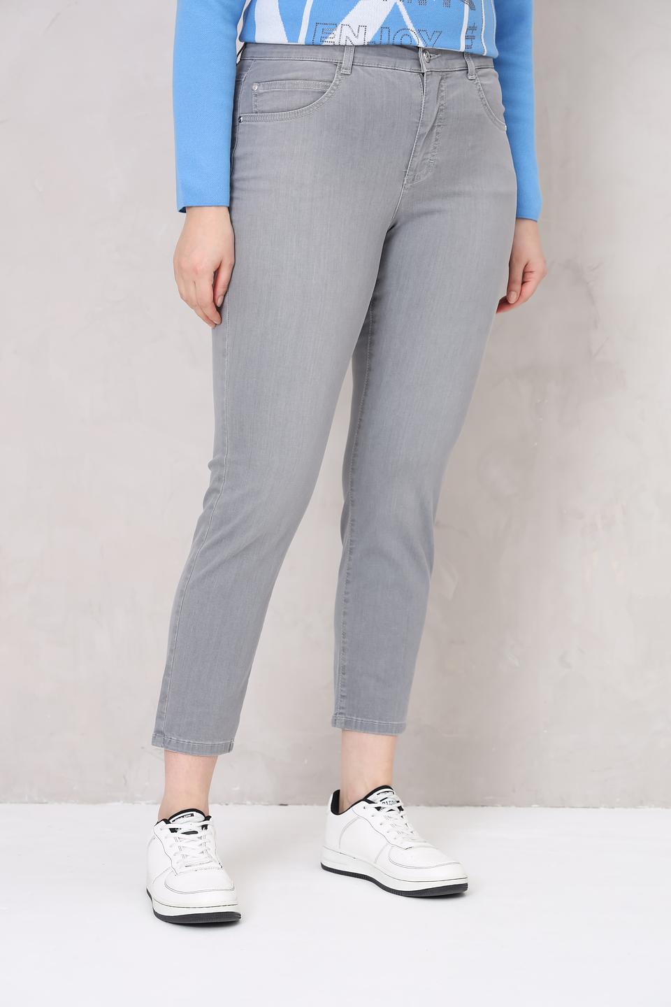 Джинсы Rabe collection серые укороченные