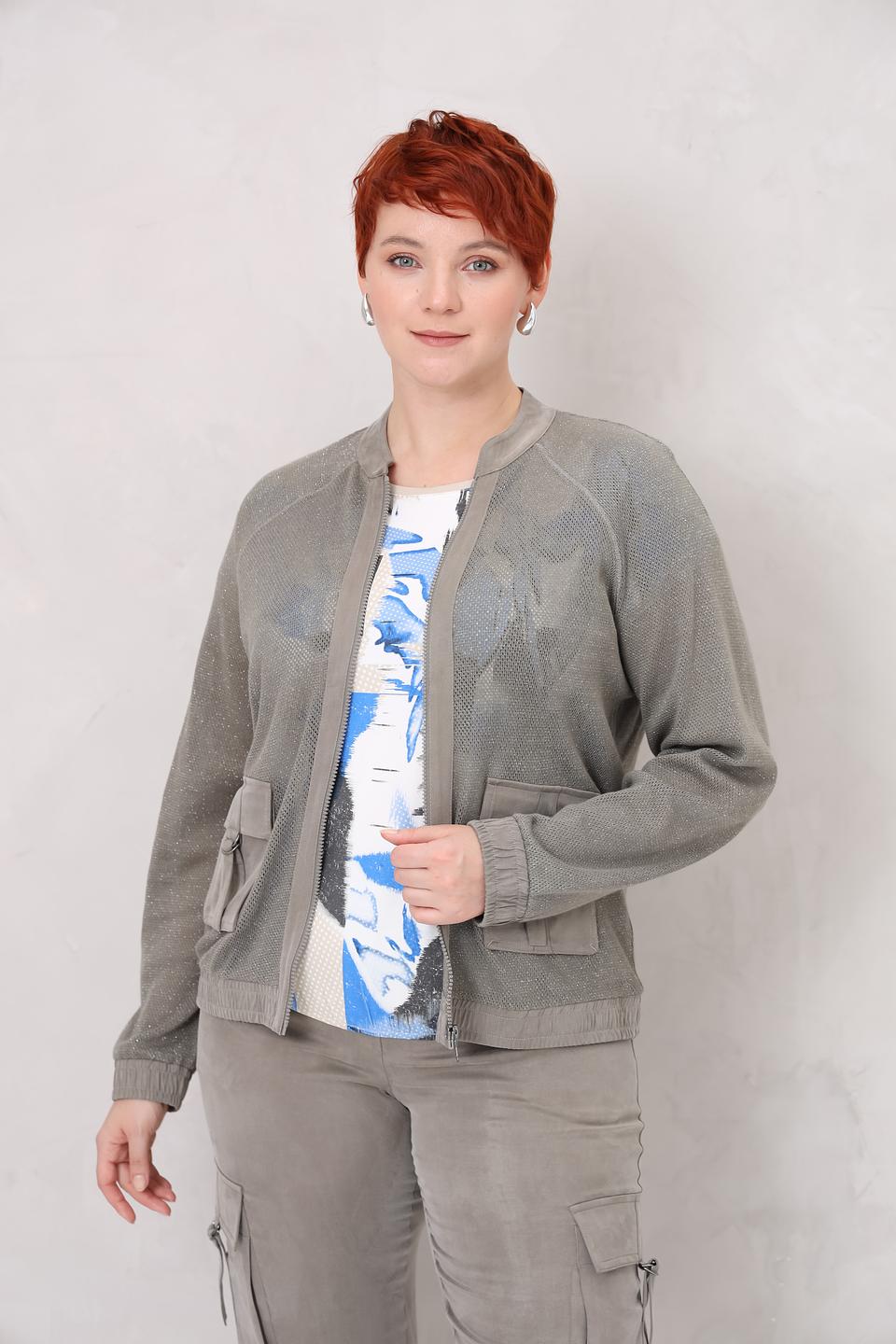 Жакет Lecomte серый