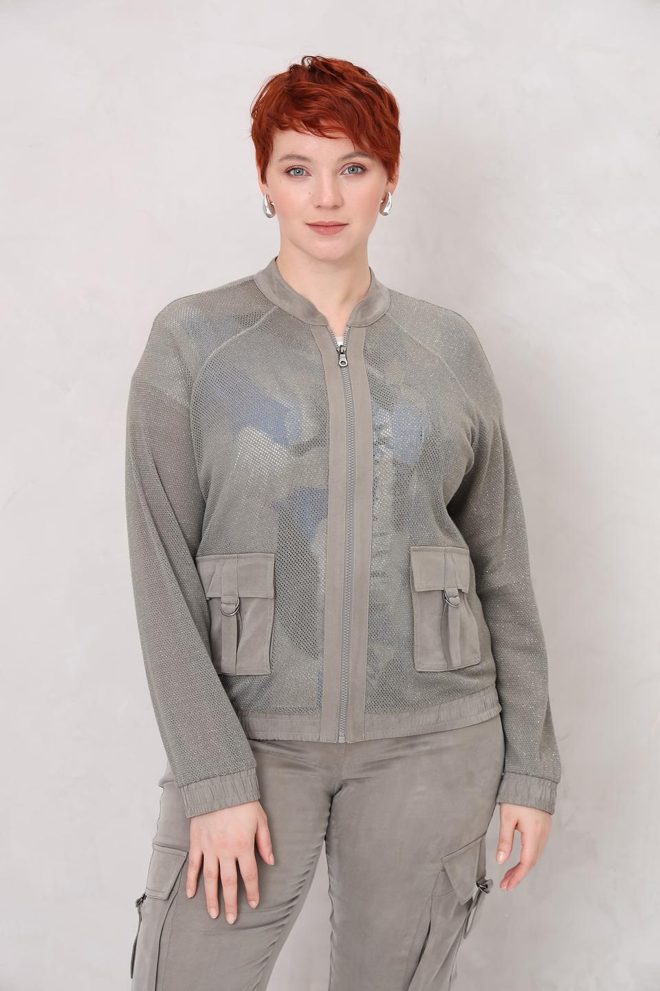 Жакет Lecomte серый