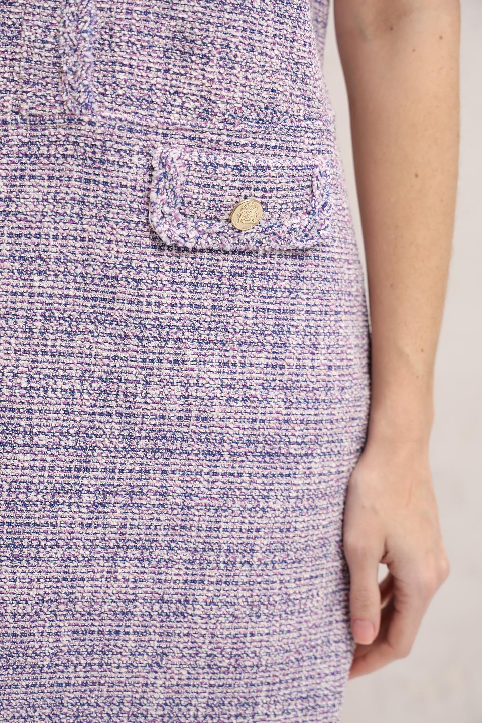 Платье Oui женское клетчатое