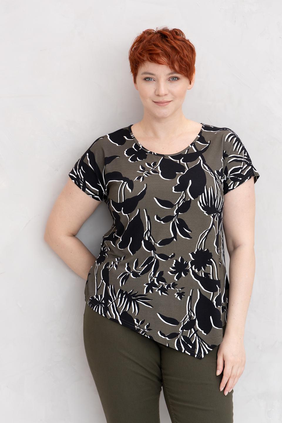 Футболка Doris Streich с принтом