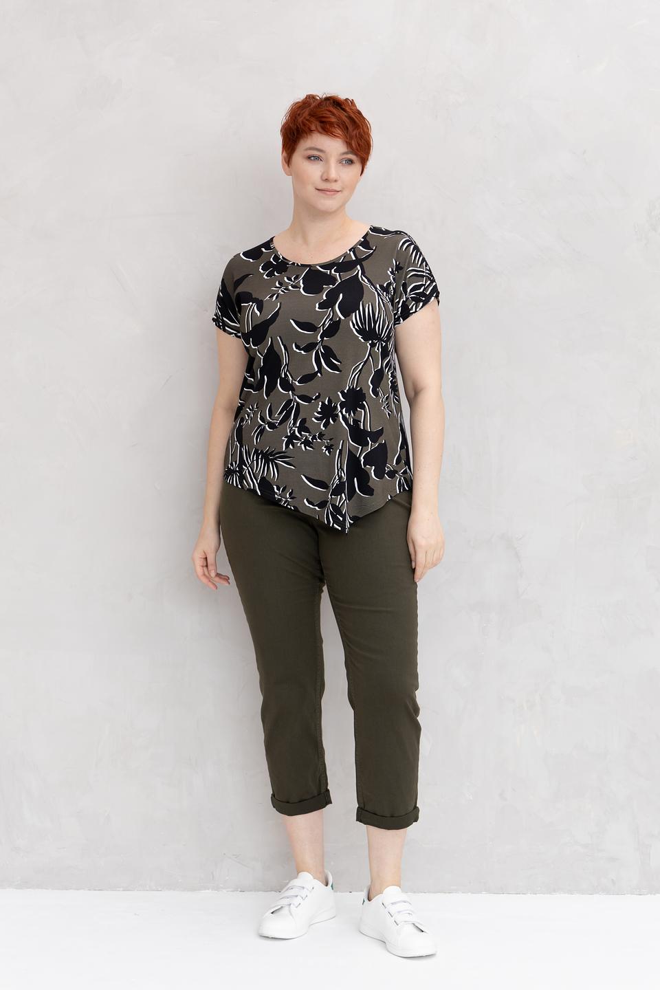 Футболка Doris Streich с принтом