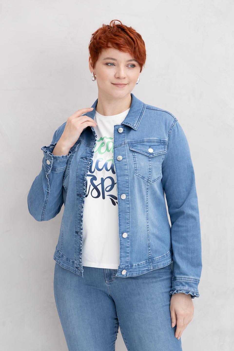 Жакет Rabe collection джинсовый голубой