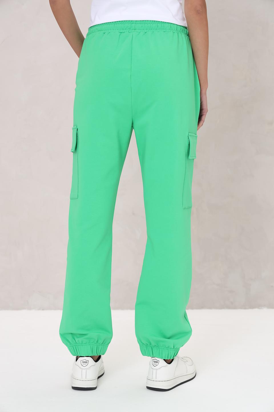 Брюки карго UNQ лайм