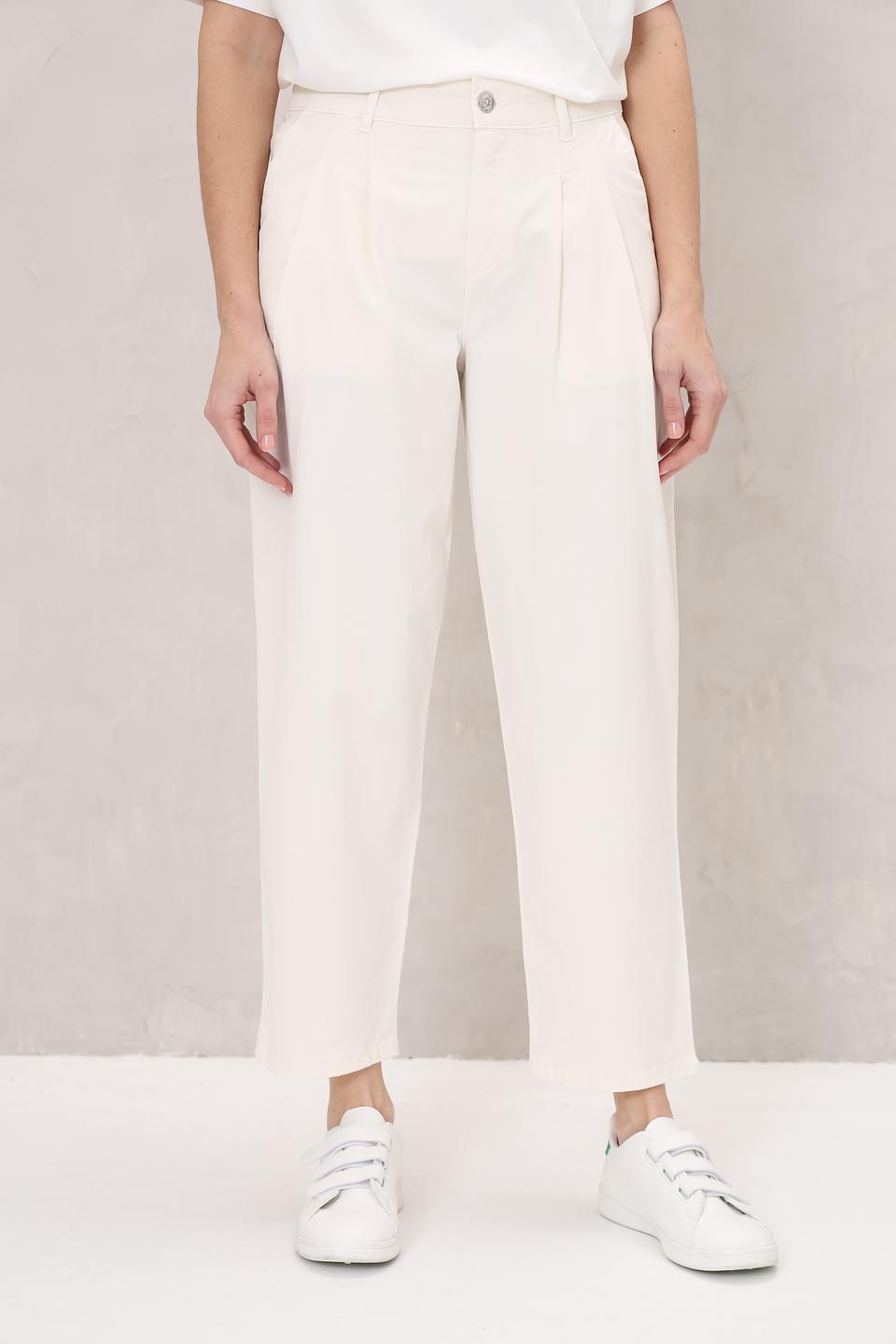 Брюки кл Oui женские бежевые