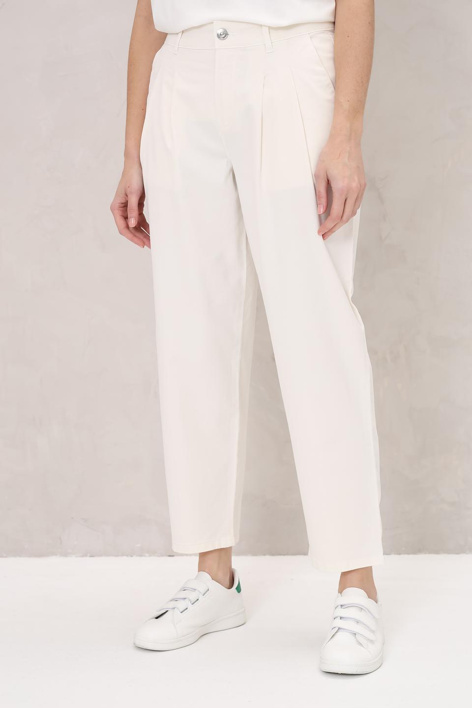 Брюки кл Oui женские бежевые