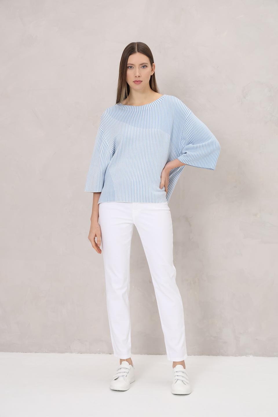 Пуловер Tom Tailor в полоску