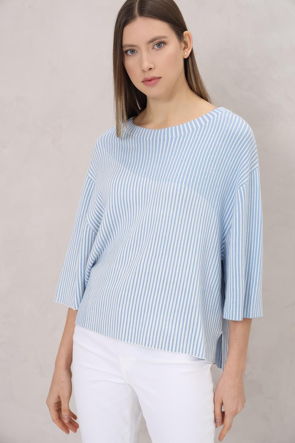 Пуловер Tom Tailor в полоску