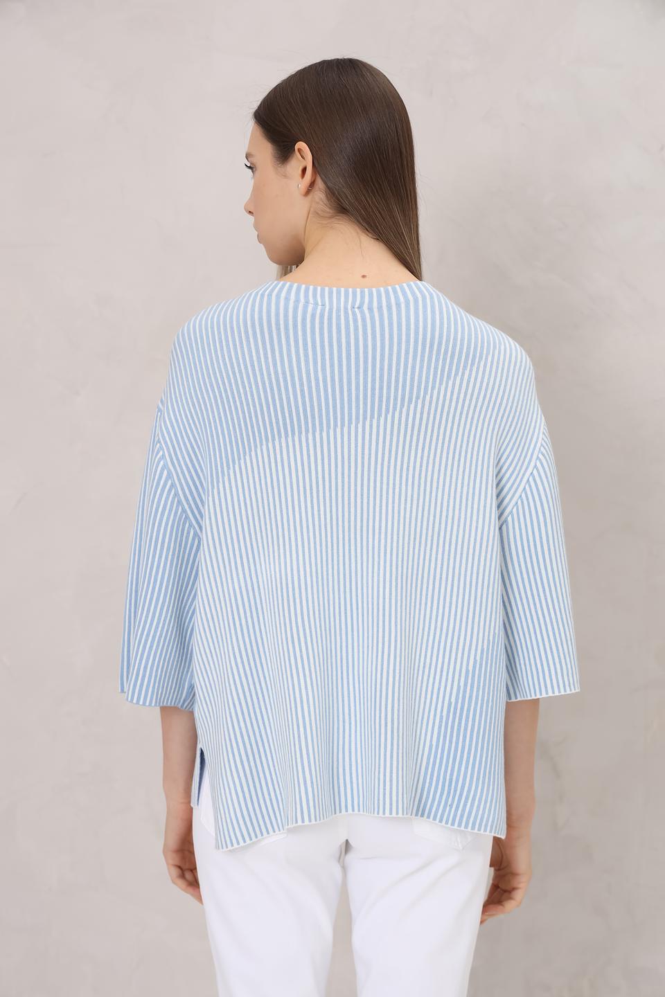 Пуловер Tom Tailor в полоску