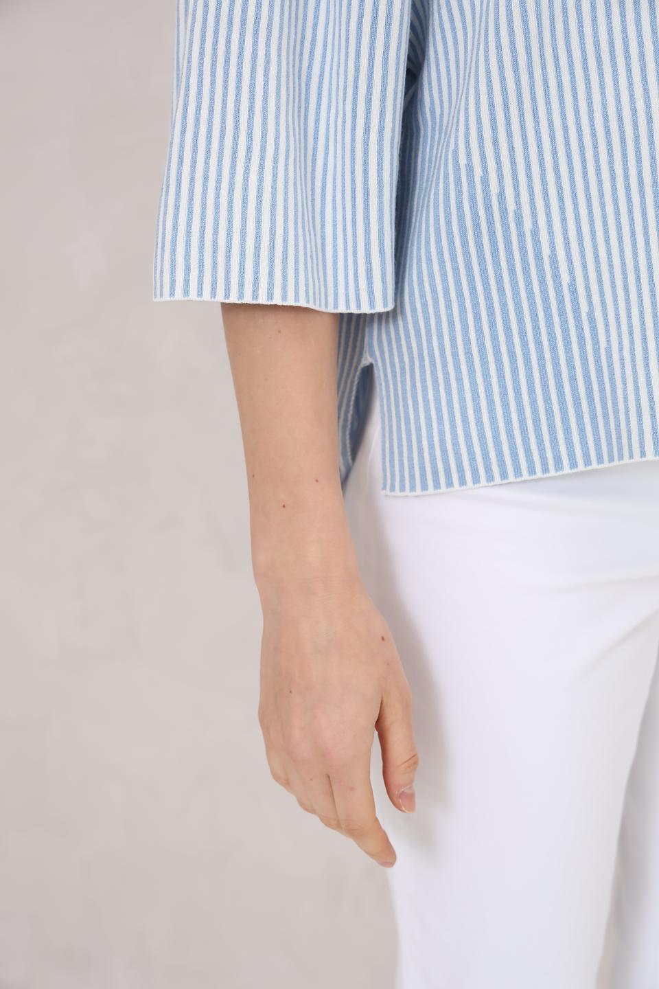 Пуловер Tom Tailor в полоску