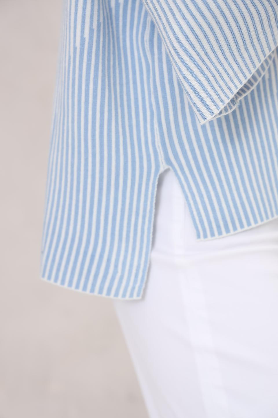 Пуловер Tom Tailor в полоску