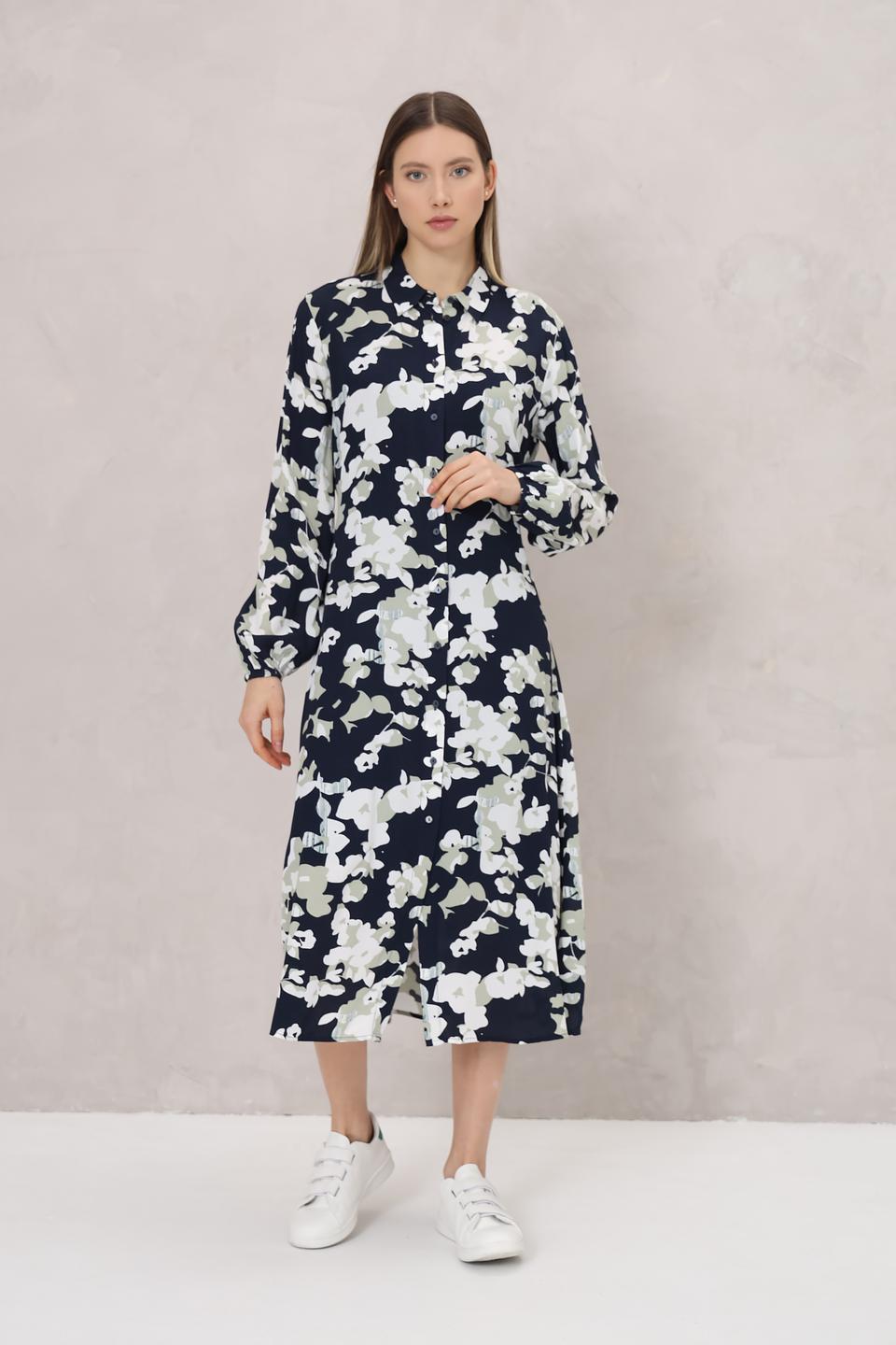 Платье Tom Tailor с цветочным принтом