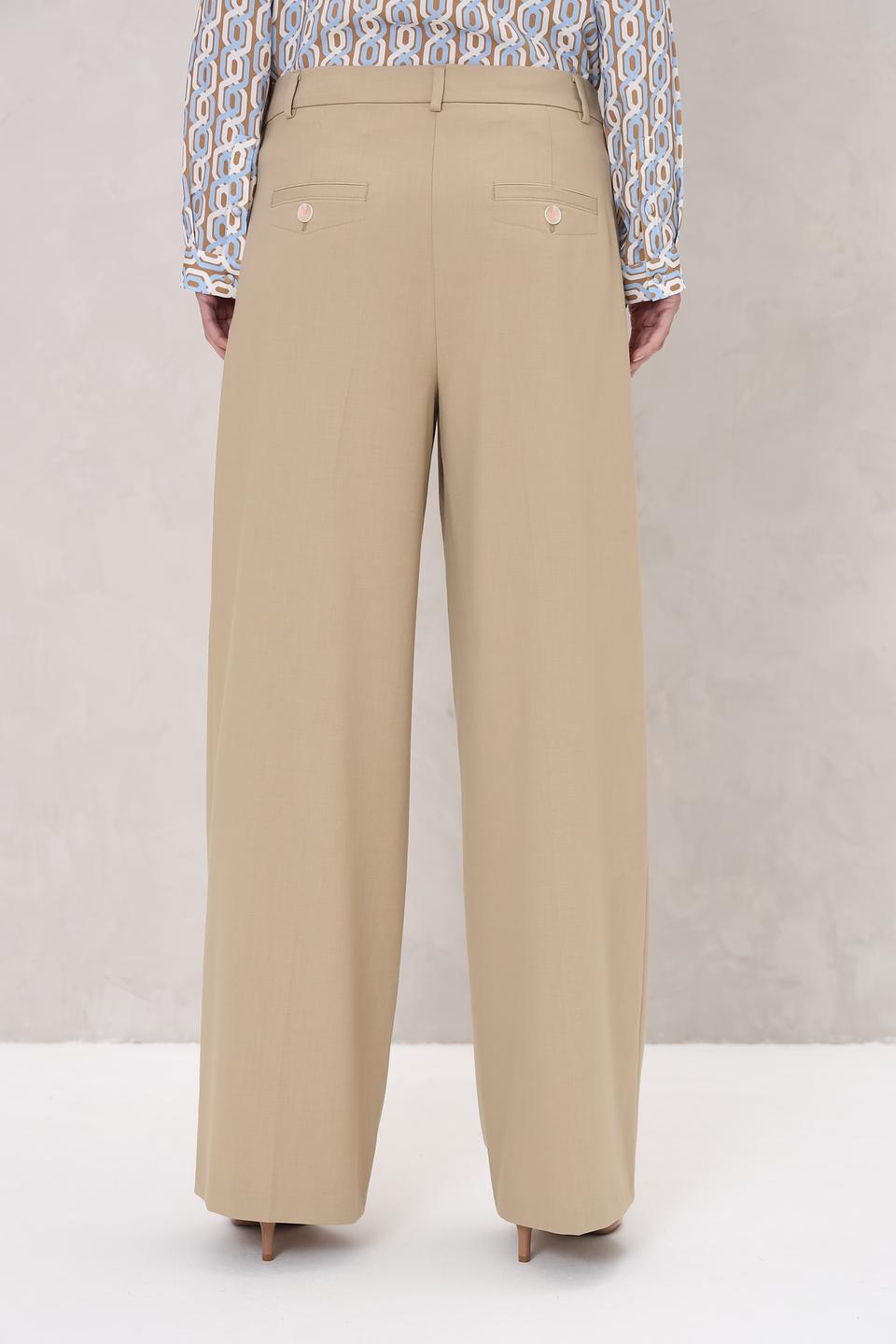 Брюки клёш Gerry Weber бежевые