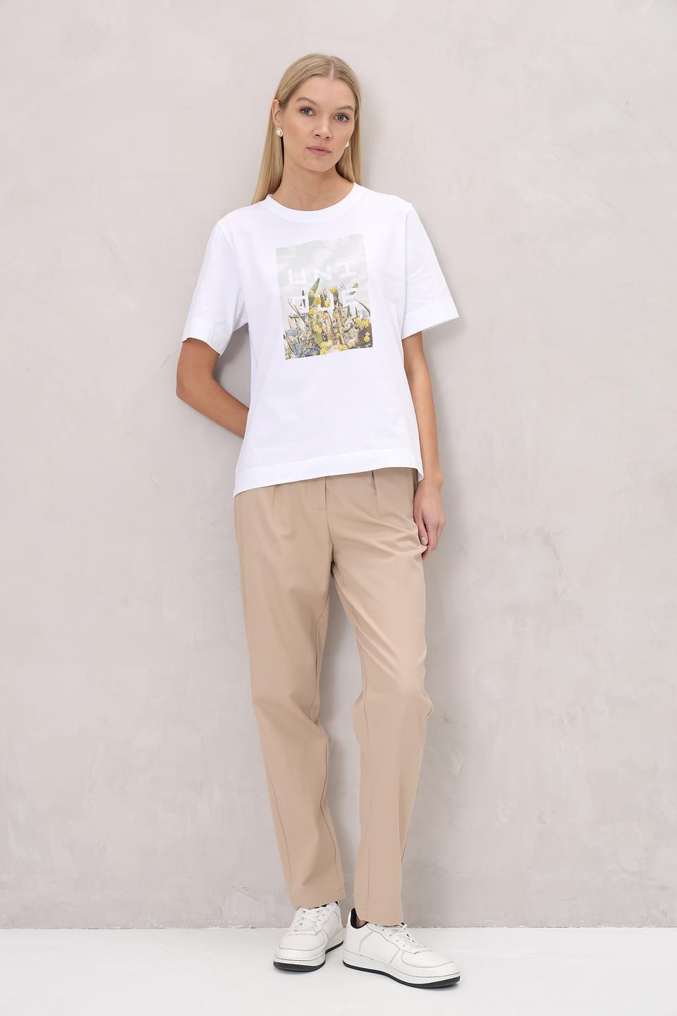 Брюки классические UNQ бежевые