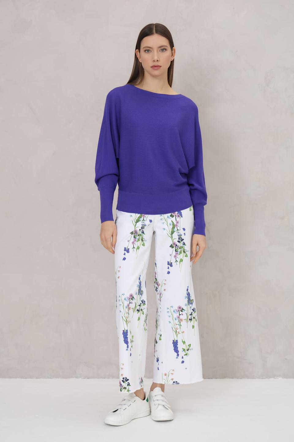 Пуловер Taifun фиолетовый