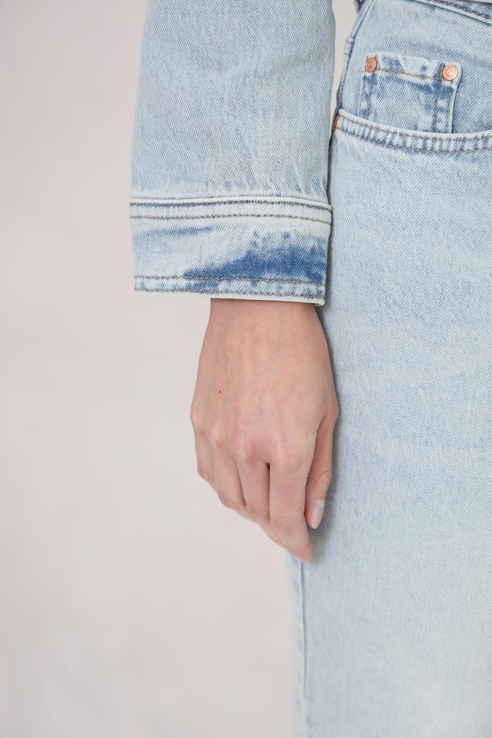 Жакет Oui деним голубой