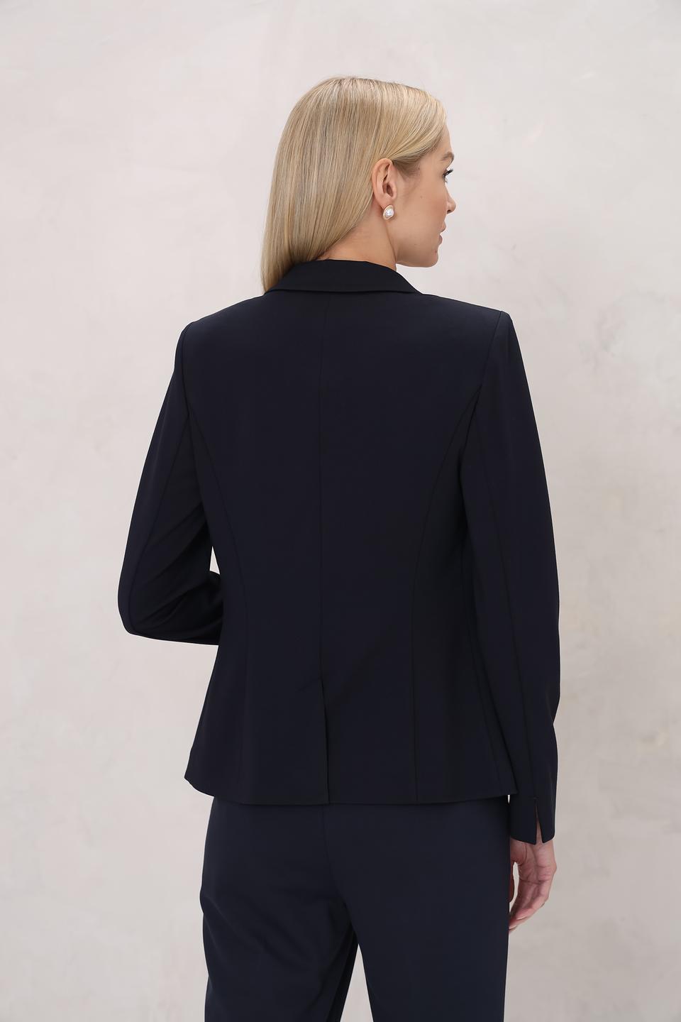 Жакет Oui приталенный тёмно-синий