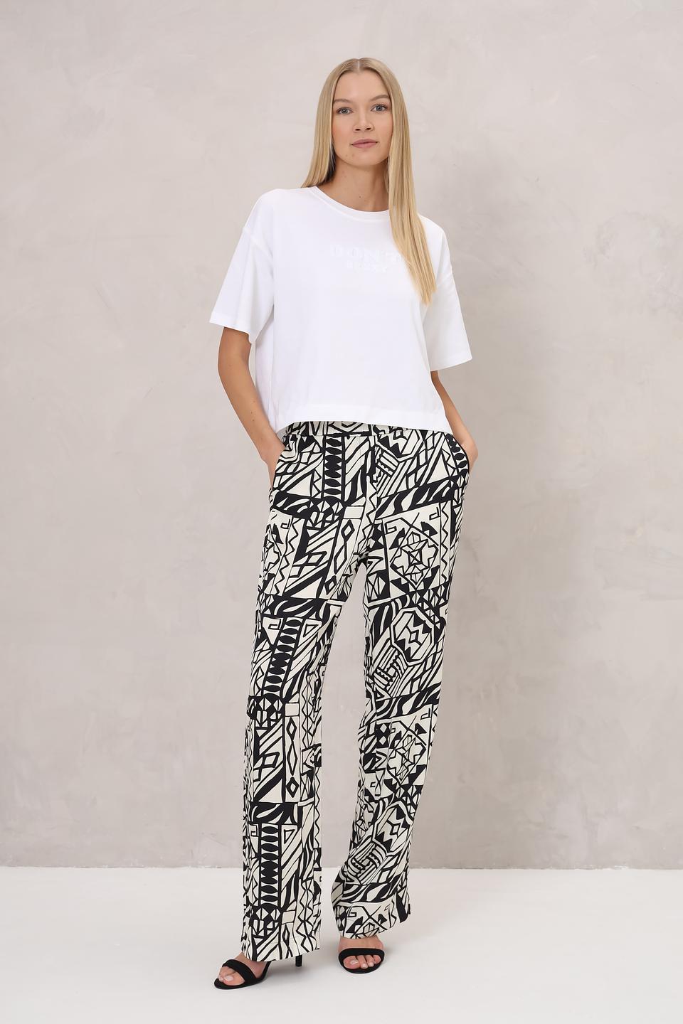 Брюки Gardeur с принтом