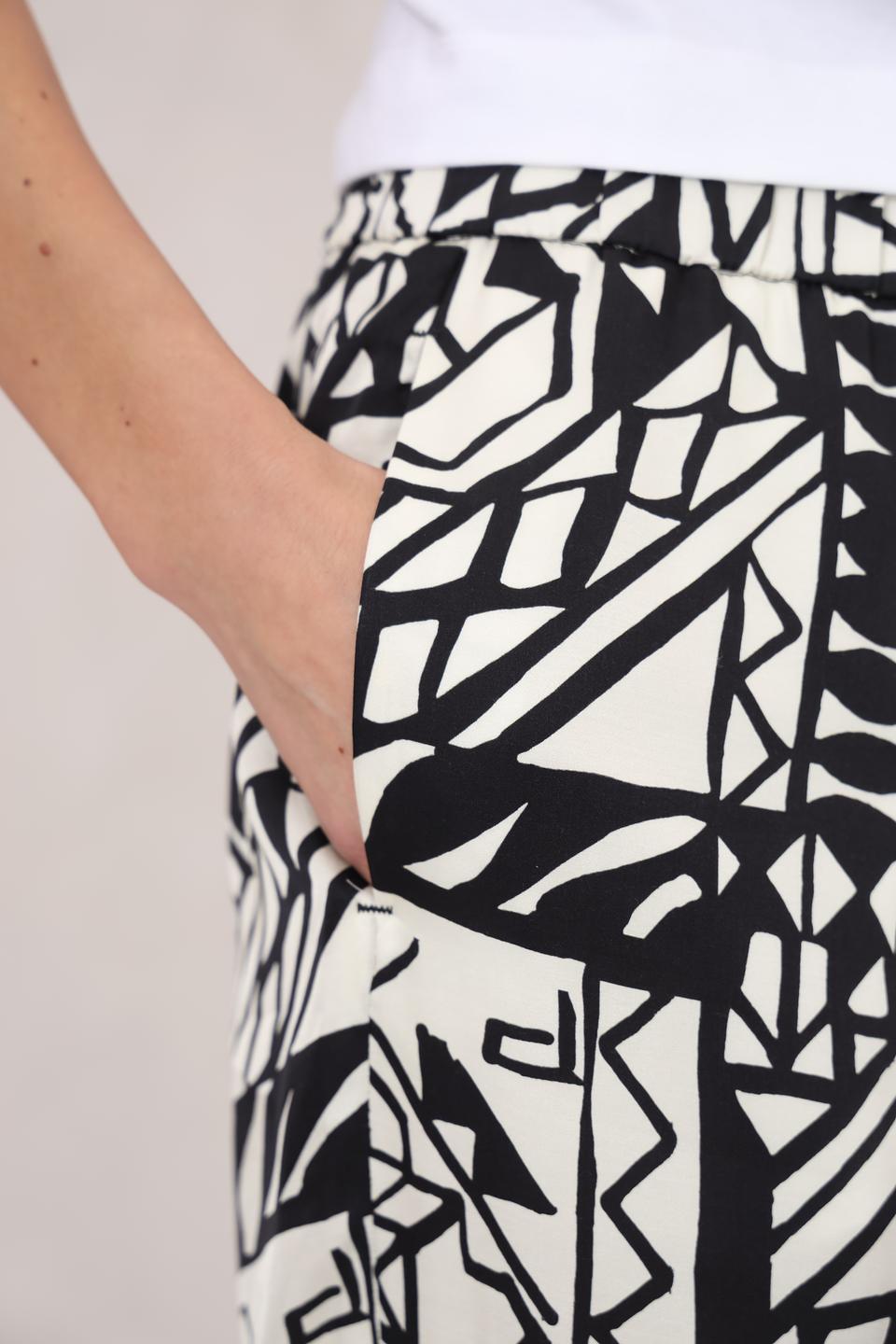 Брюки Gardeur с принтом