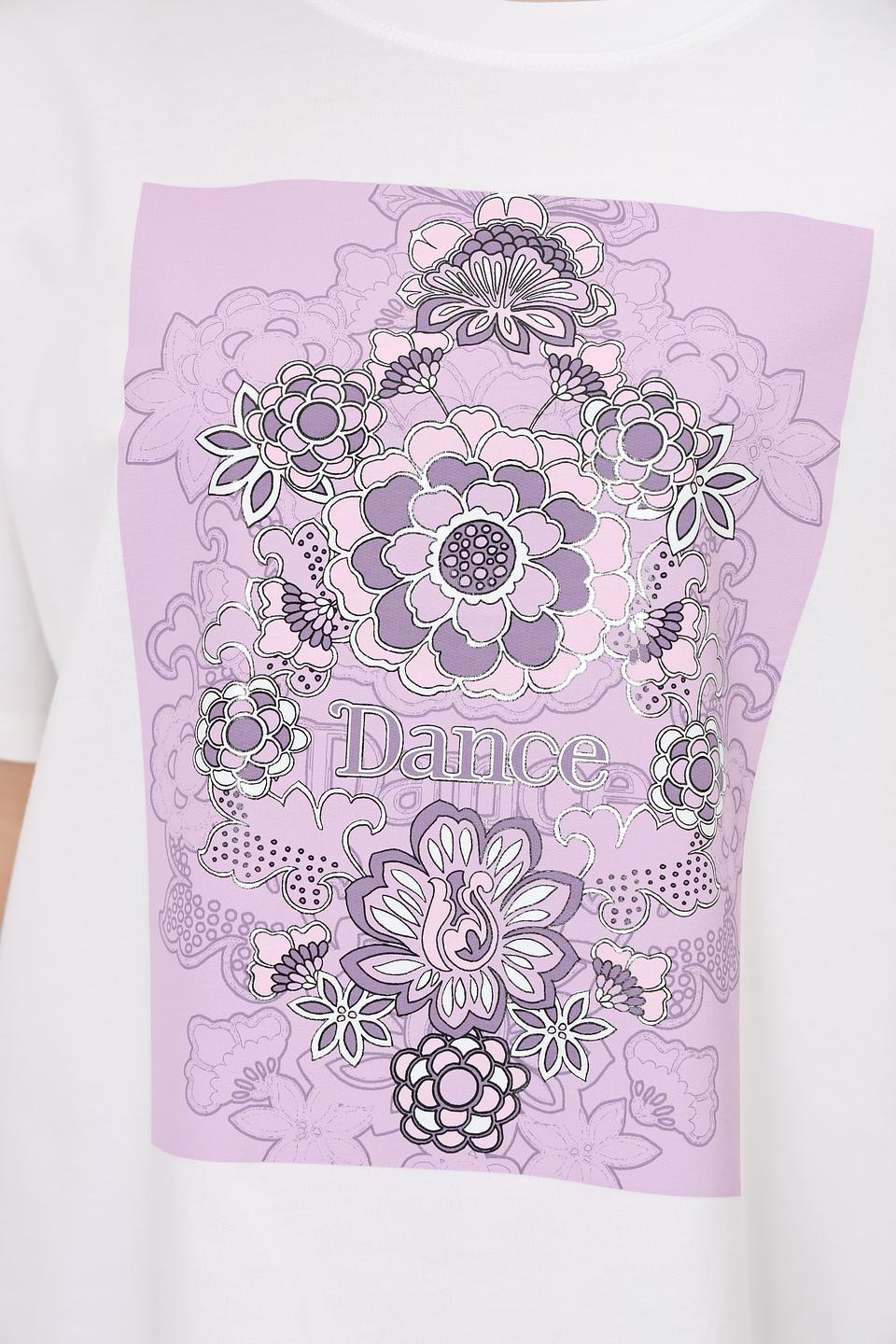 Футболка Monari с цветочным принтом