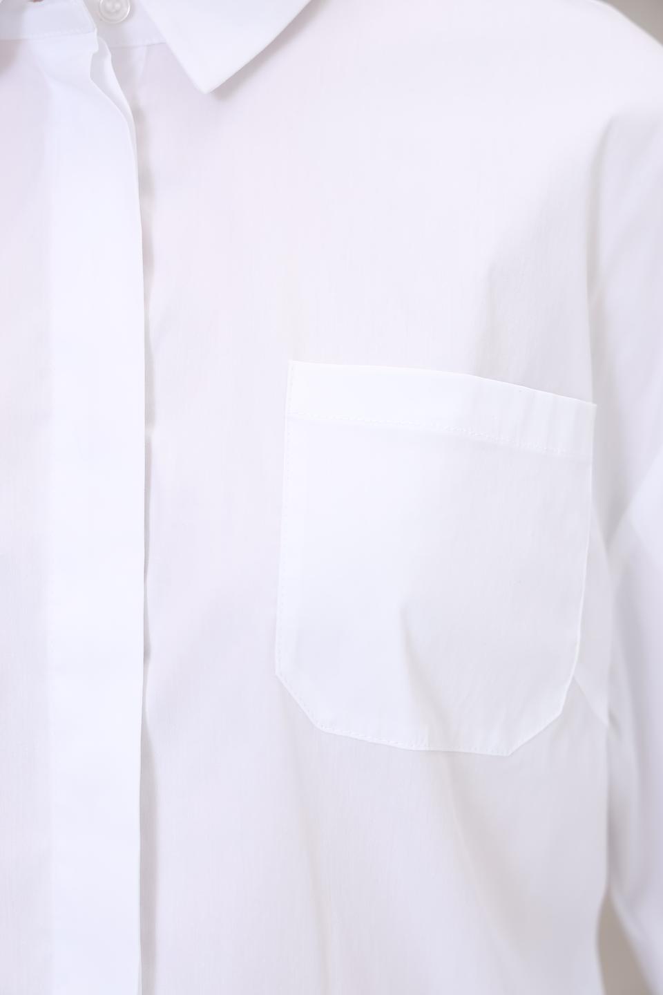 Блуза Monari белая с завязками