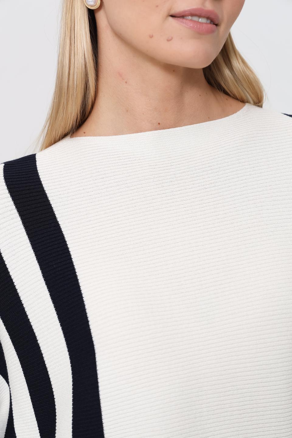 Пуловер Pezzo в полоску