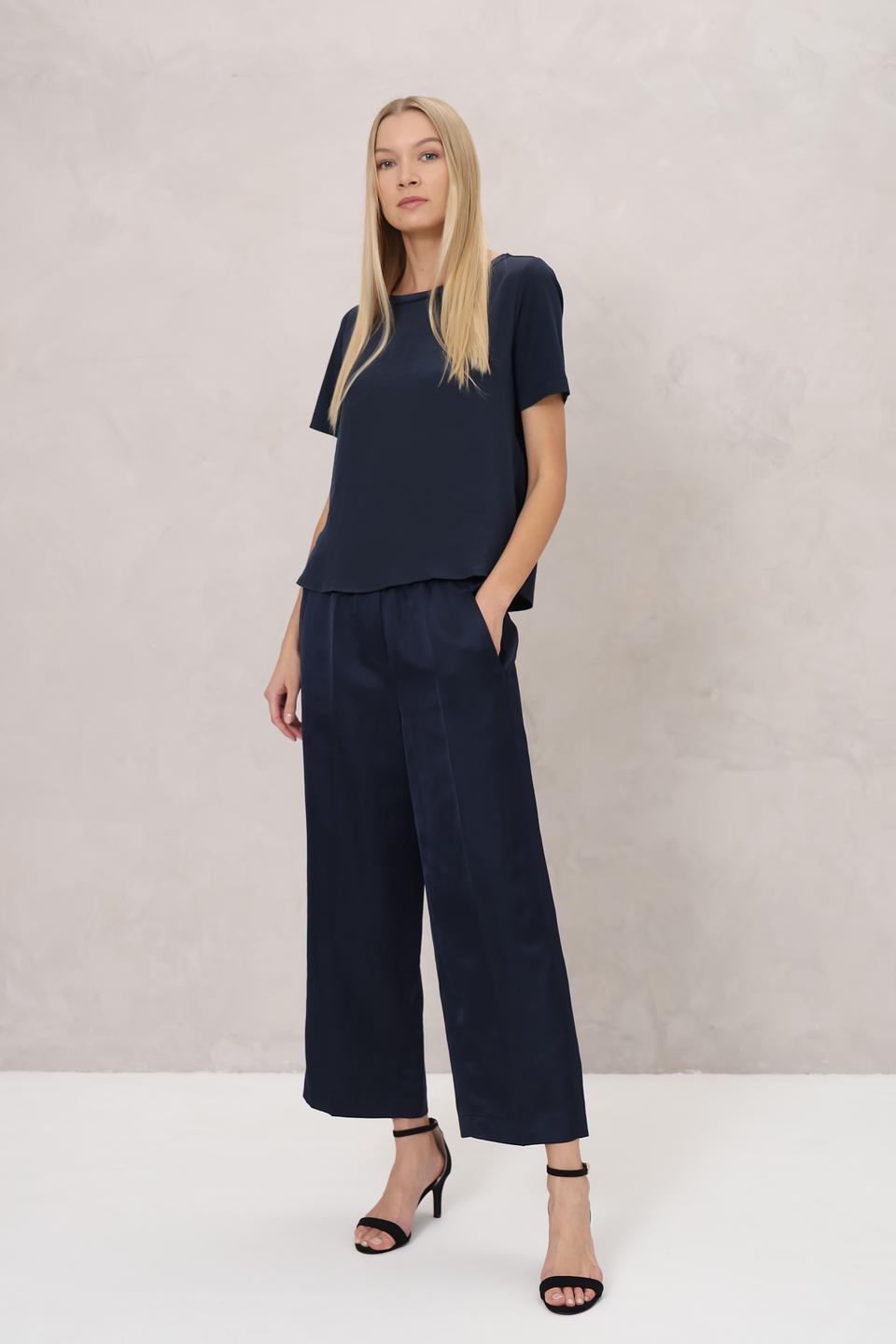Брюки кюлоты Luisa Cerano темно-синие