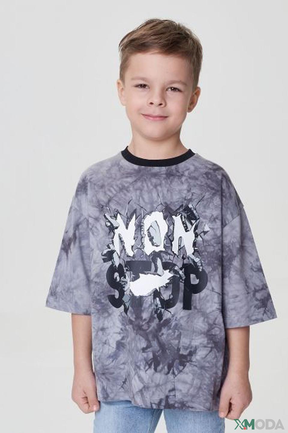 Футболка Choupette tie-dye серый