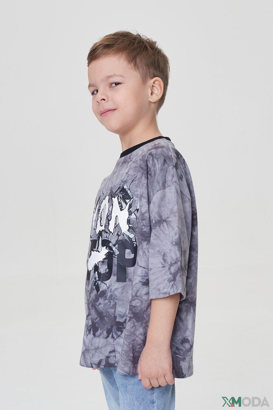 Футболка Choupette tie-dye серый