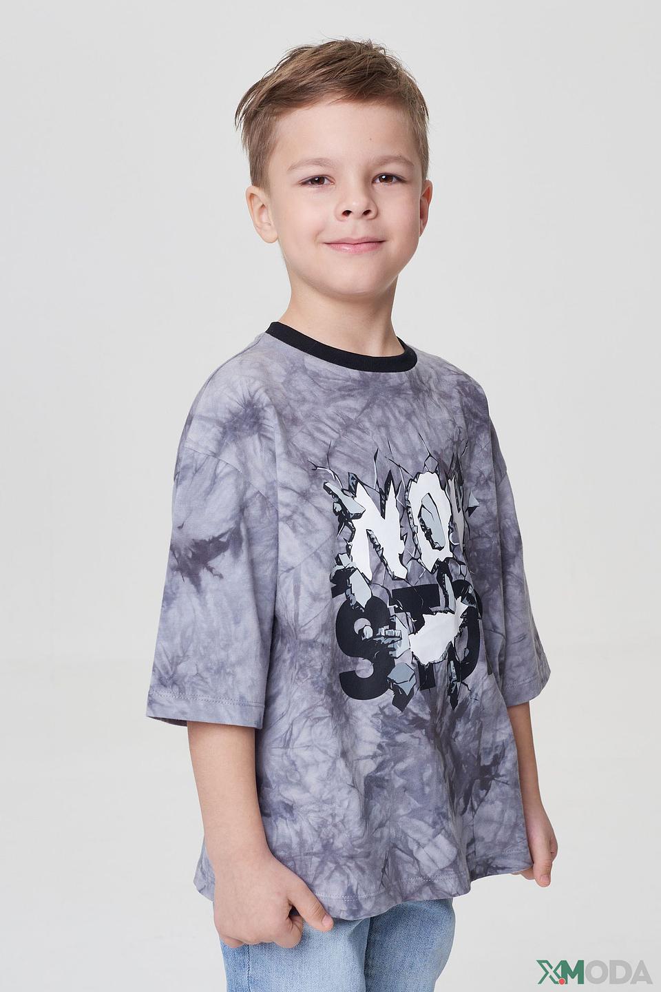 Футболка Choupette tie-dye серый