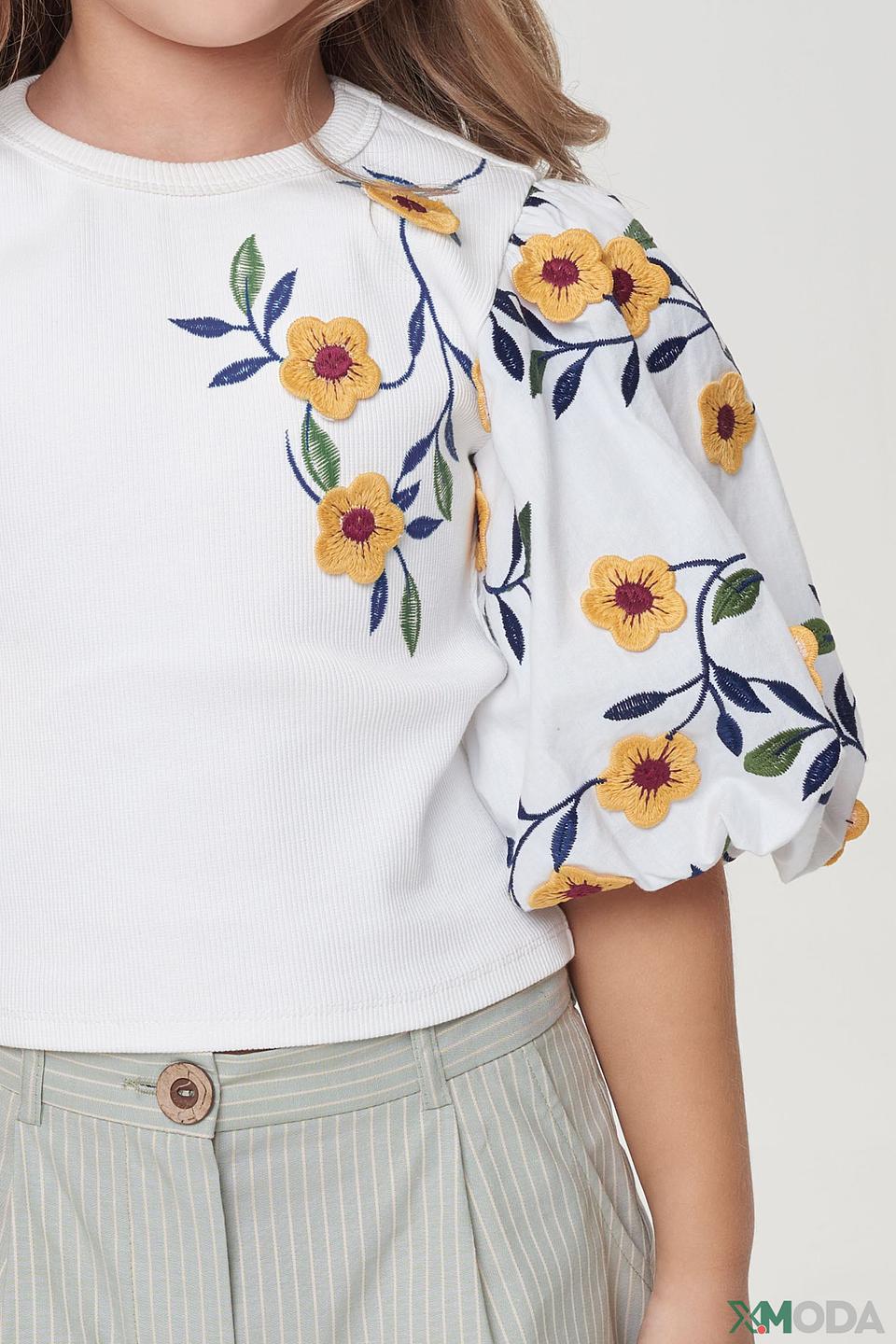 Блуза Choupette дев. с вышивкой