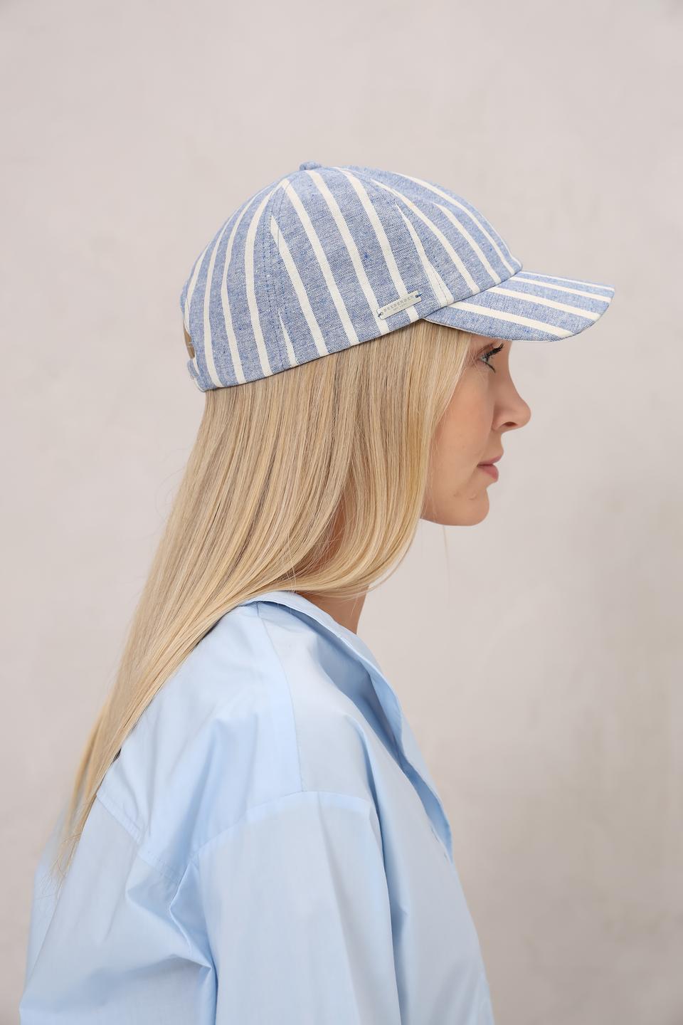 Бейсболка Seeberger в полоску