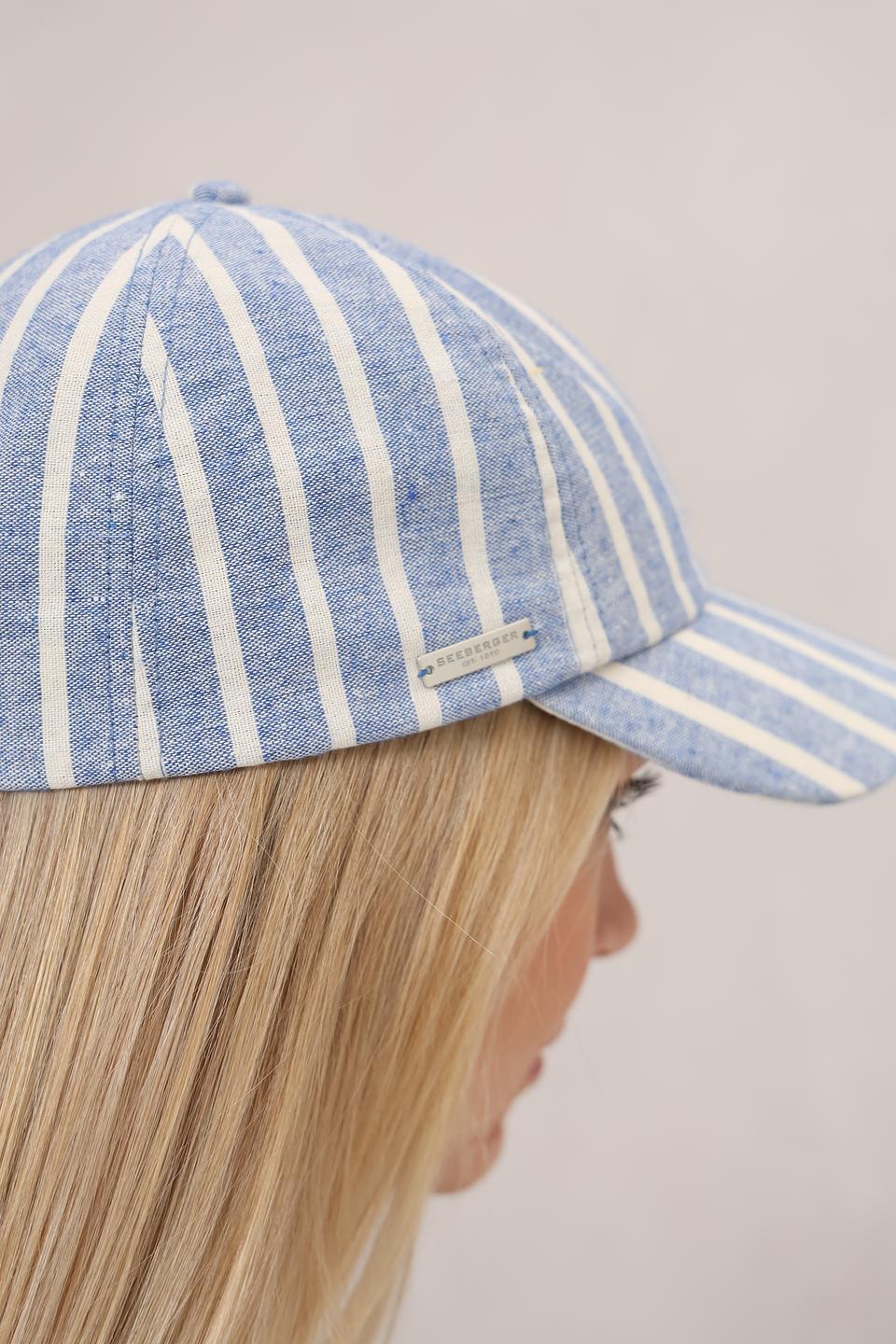 Бейсболка Seeberger в полоску