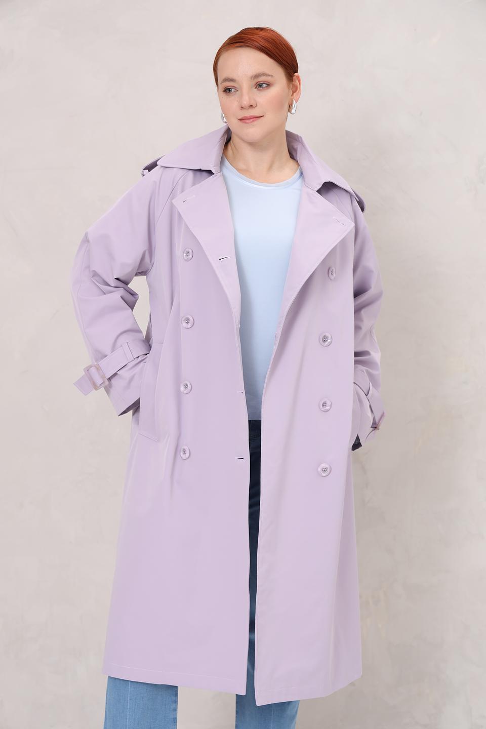Плащ Electra style лавандовый