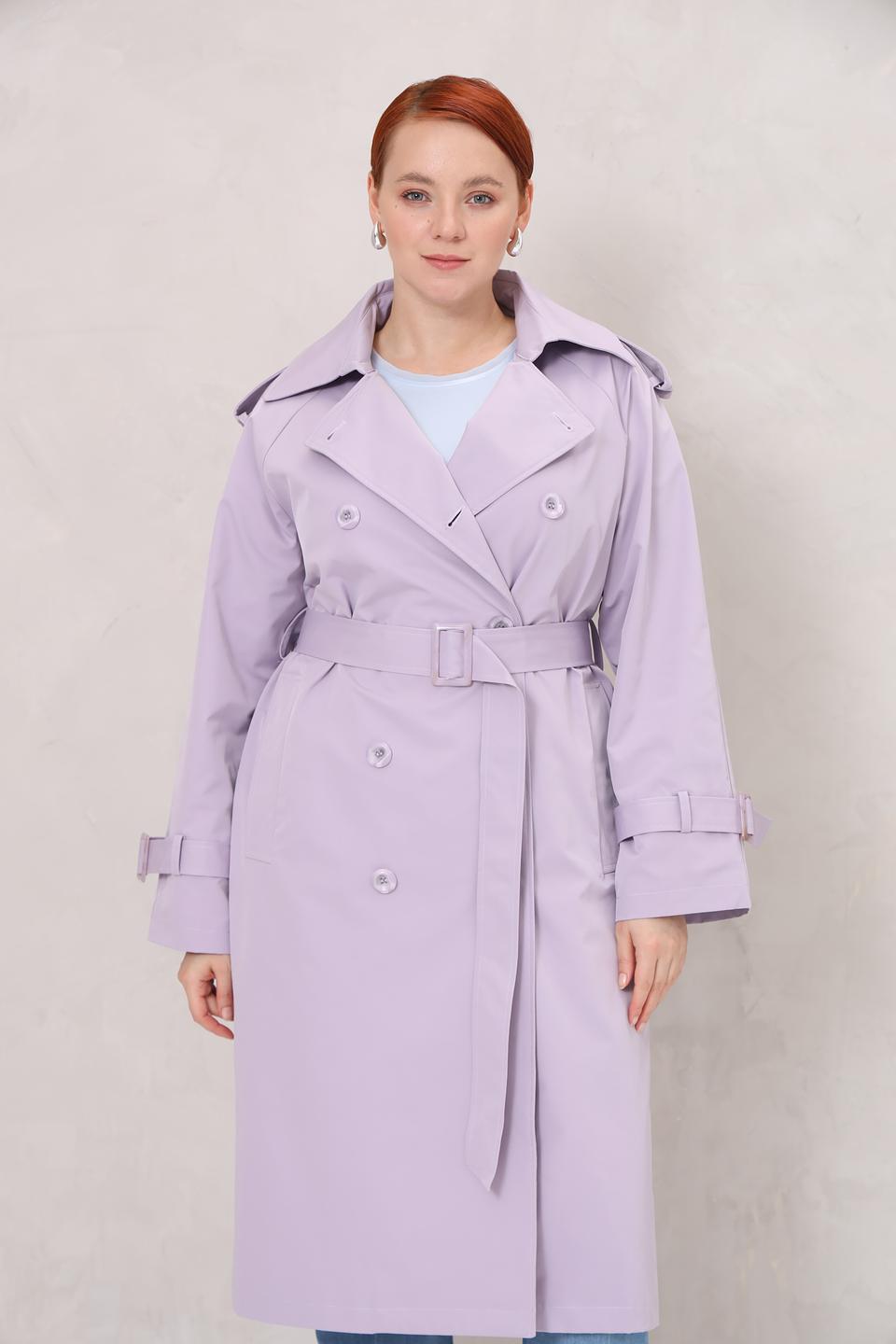 Плащ Electra style лавандовый