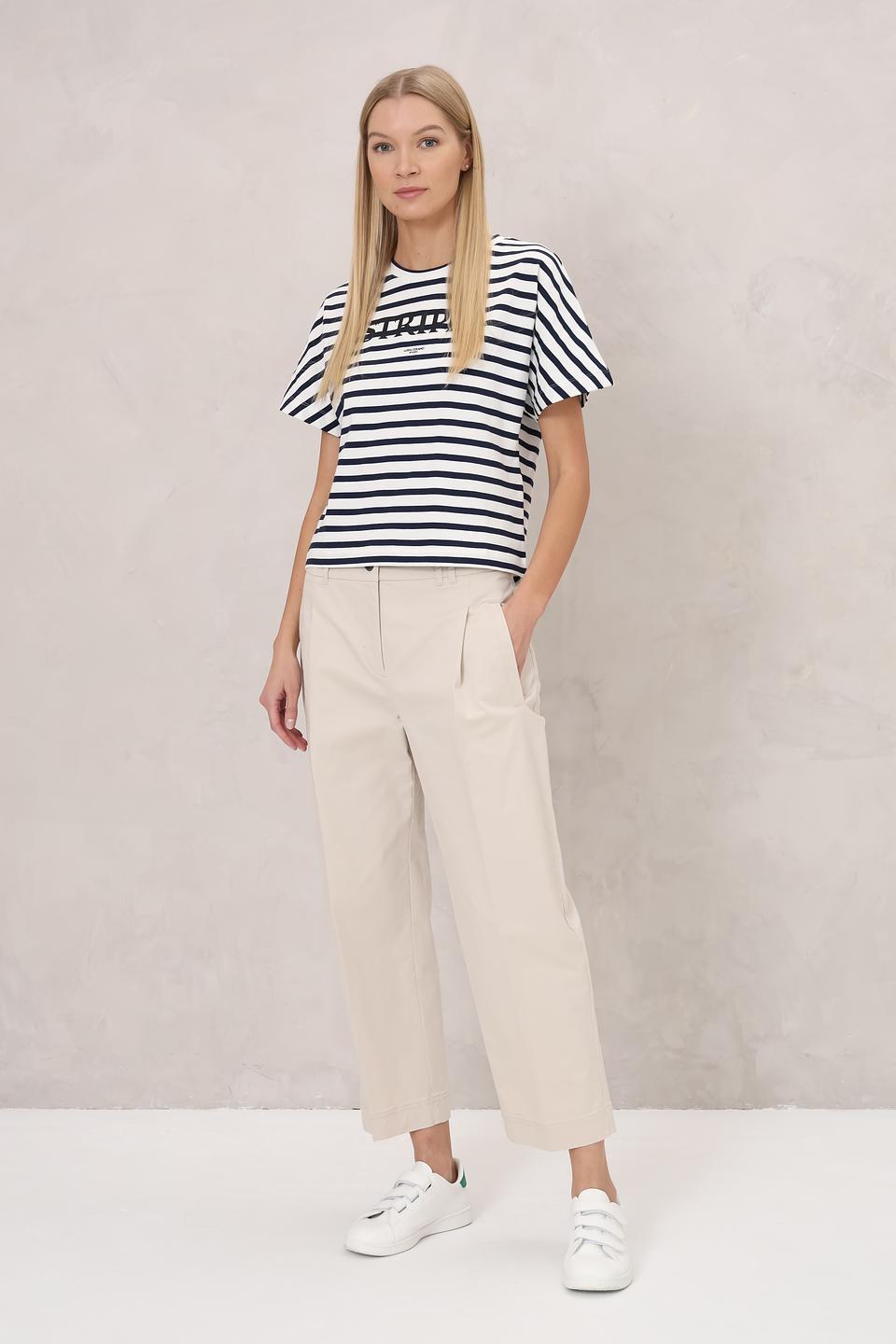 Брюки кюлоты Marc Cain бежевые