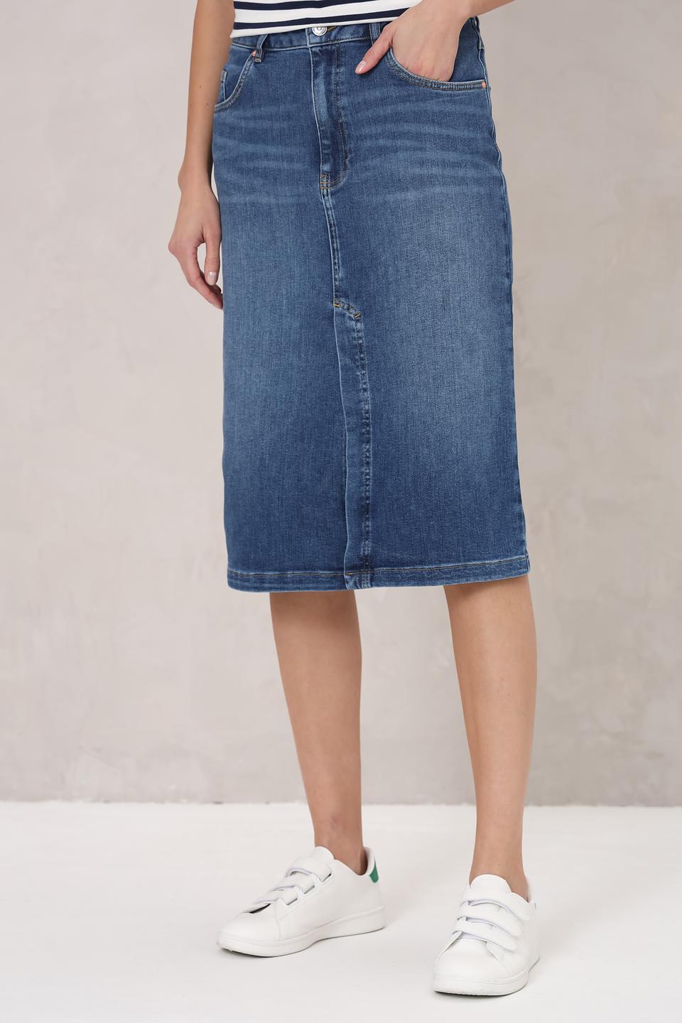 Юбка джинсовая Oui миди